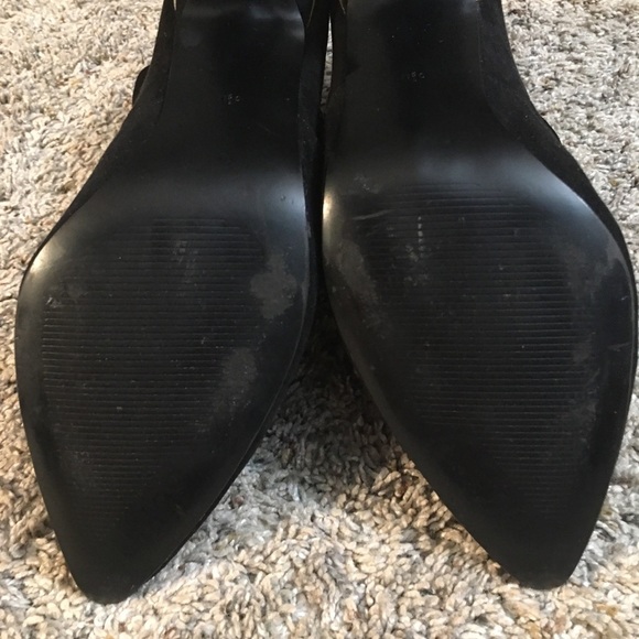 Guess Black Suede Booties - Size 9.5M - Picture 5 of 8
